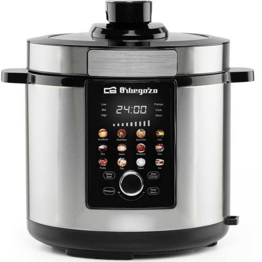 Olla Eléctrica Programable Orbegozo HPE 6500/ 1000W/ Capacidad 6L
