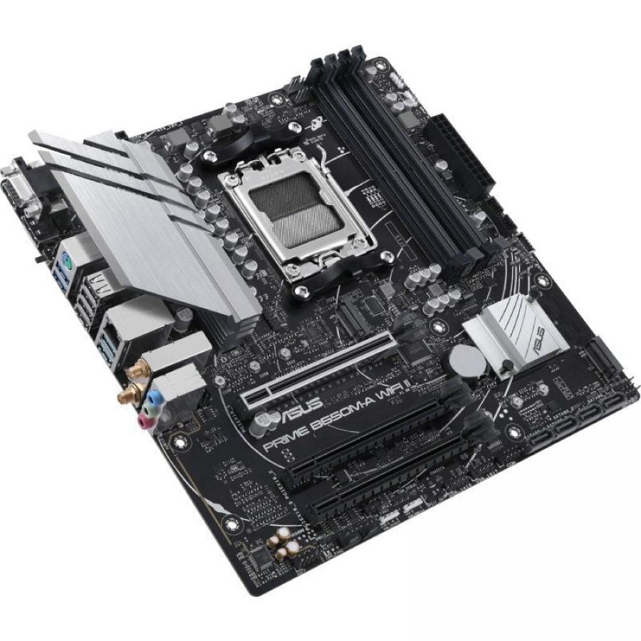Placa Base Asus Prime B650M-A WIFI II Socket AM5/ DDR5/ PCIe 5.0/ Micro ATX