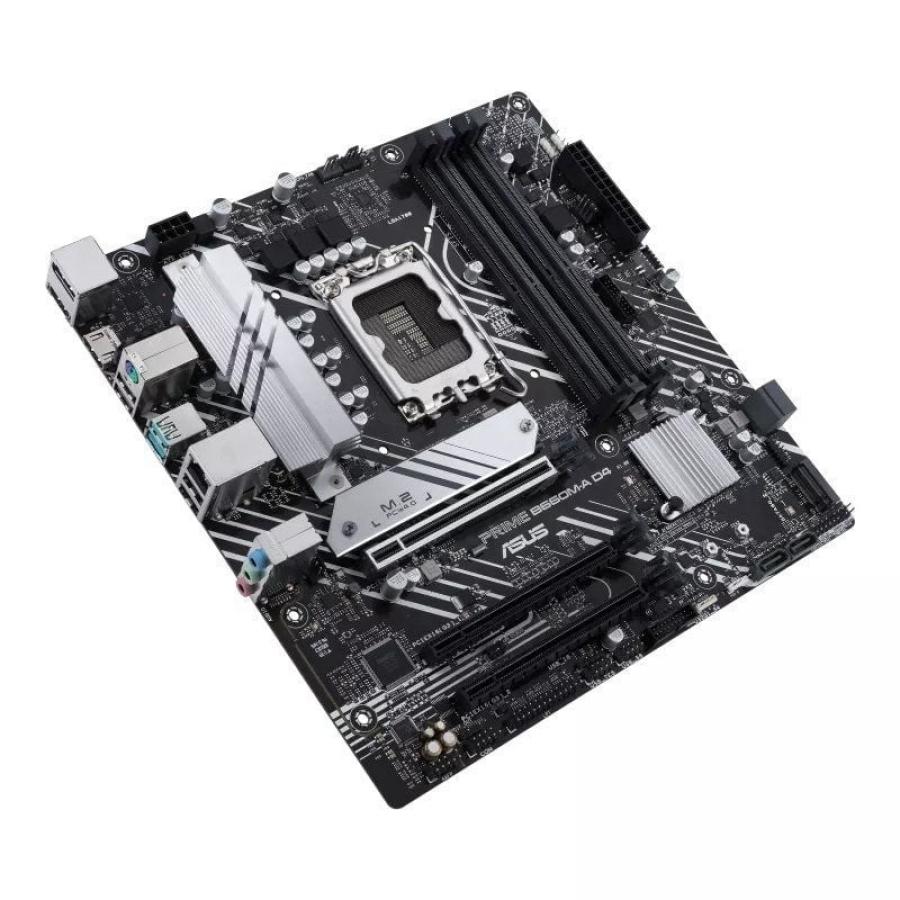 Placa Base Asus Prime B660M-A D4-CSM/ Socket 1700/ DDR4/ PCIe 4.0/ Micro ATX