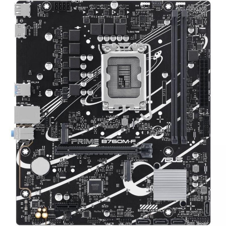 Placa Base Asus Prime B760M-F Socket 1700/ DDR5/ PCIe 4.0/ Micro ATX