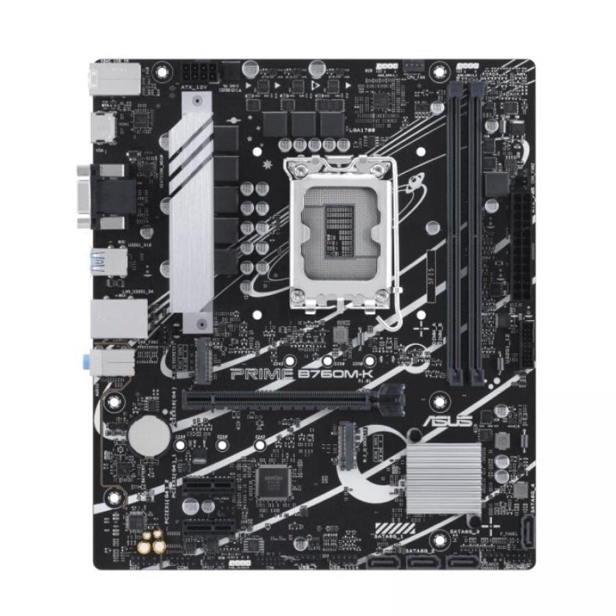 Placa Base Asus Prime B760M-K Socket 1700/ DDR5/ PCIe 4.0/ Micro ATX