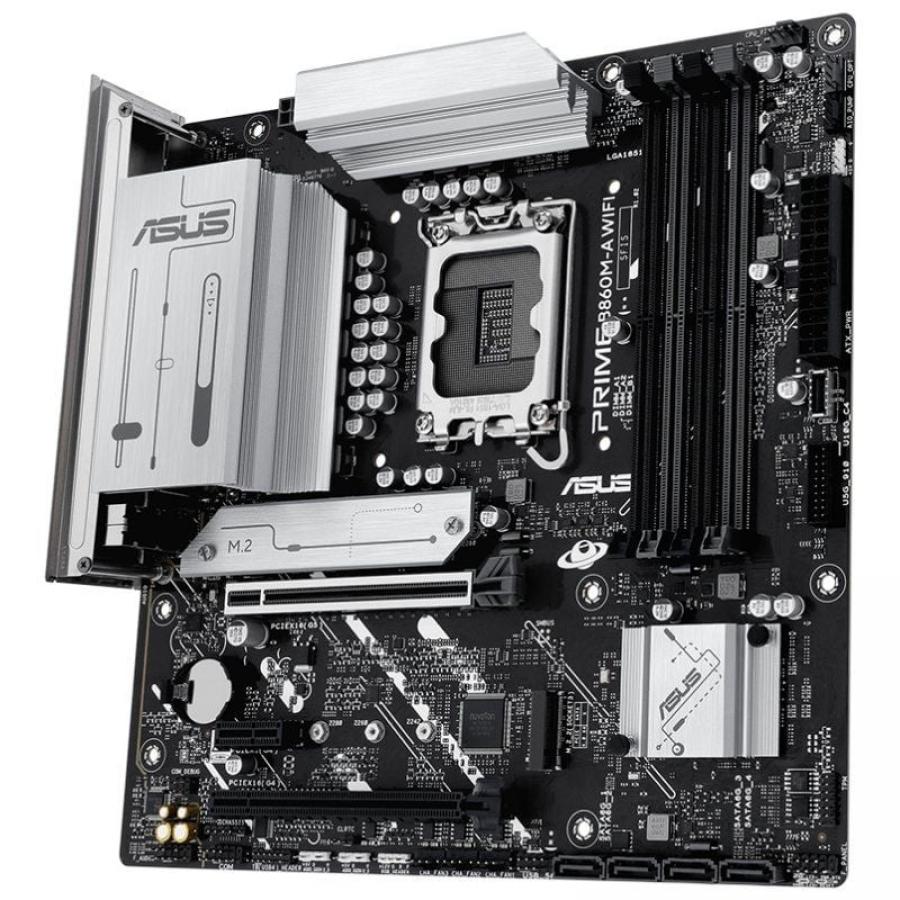 Placa Base Asus Prime B860M-A WIFI Socket 1851/ DDR5/ PCIe 5.0/ Micro ATX