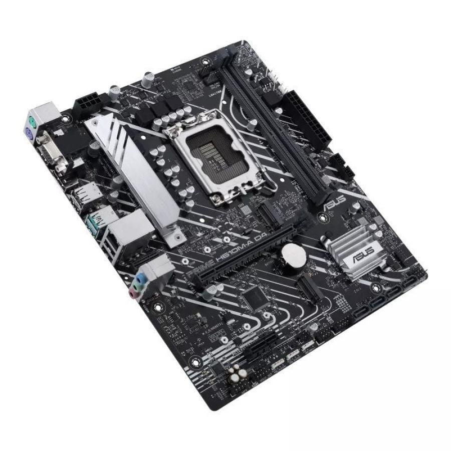 Placa Base Asus Prime H610M-A D4-CSM/ Socket 1700/ DDR4/ PCIe 4.0/ Micro ATX