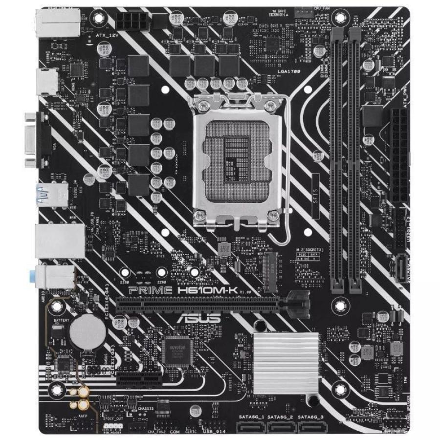 Placa Base Asus Prime H610M-K Socket 1700/ DDR5/ PCIe 4.0/ Micro ATX