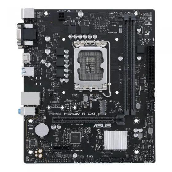 Placa Base Asus Prime H610M-R D4 Socket 1700/ DDR4/ PCIe 4.0/ Micro ATX/ Bulk