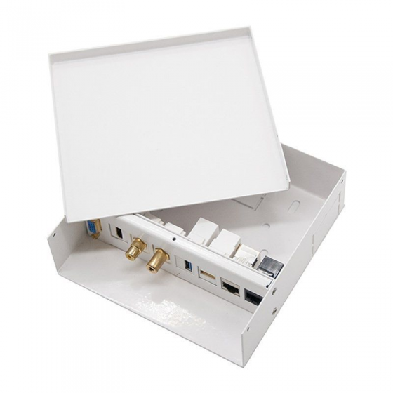 Caja de Conexiones Nanocable 10.35.0003/ VGA - HDMI - Jack 3.5 - RCA - USB 3.0 - USB 2.0 - 2 RJ45