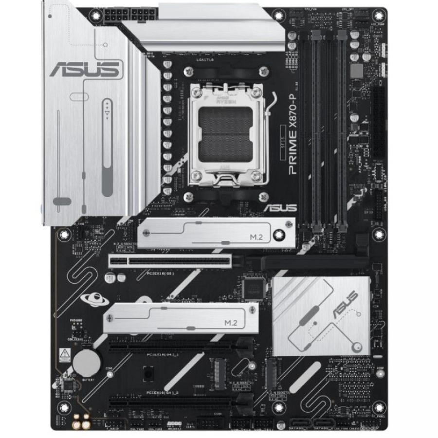 Placa Base Asus Prime X870-P/ Socket AM5/ DDR5/ PCIe 5.0