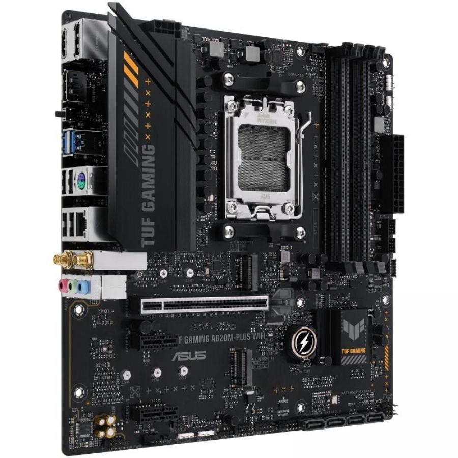 Placa Base Asus TUF GAMING A620M-PLUS WiFi Socket AM5/ DDR5/ PCIe 4.0/ Micro ATX