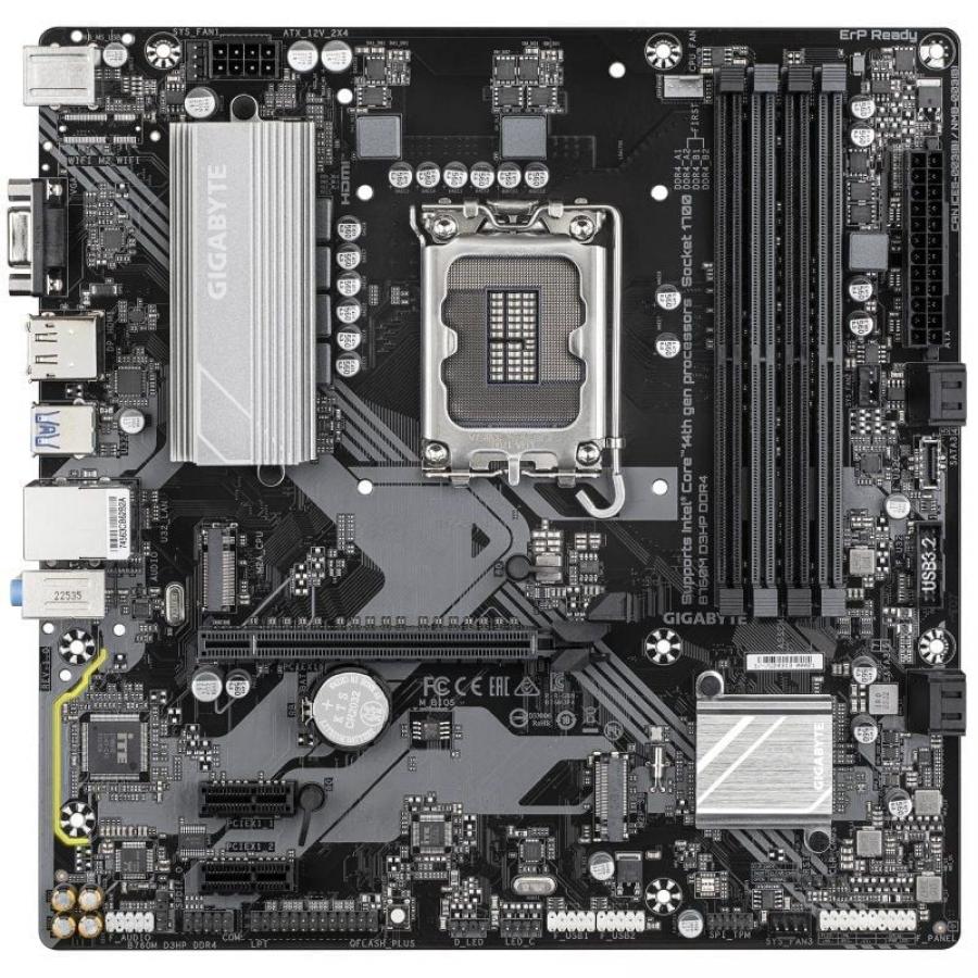 Placa Base Gigabyte B760M D3HP DDR4 Socket 1700/ DDR4/ PCIe 4.0/ Micro ATX