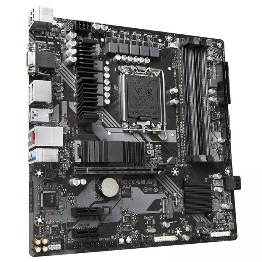 Placa Base Gigabyte B760M DS3H DDR4 Socket 1700/ DDR4/ PCIe 4.0/ Micro ATX