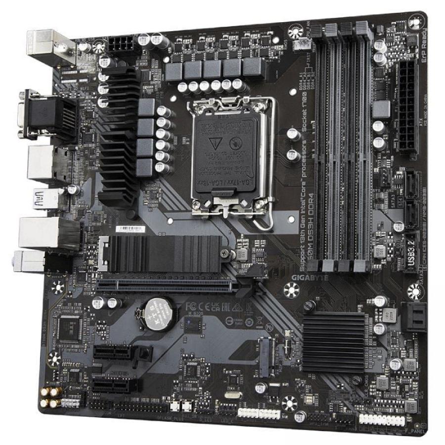 Placa Base Gigabyte B760M DS3H DDR4 Socket 1700/ DDR4/ PCIe 4.0/ Micro ATX