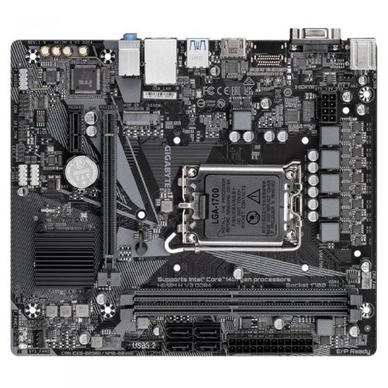 Placa Base Gigabyte H610M H V3 DDR4 Socket 1700/ DDR4/ PCIe 4.0/ Micro ATX