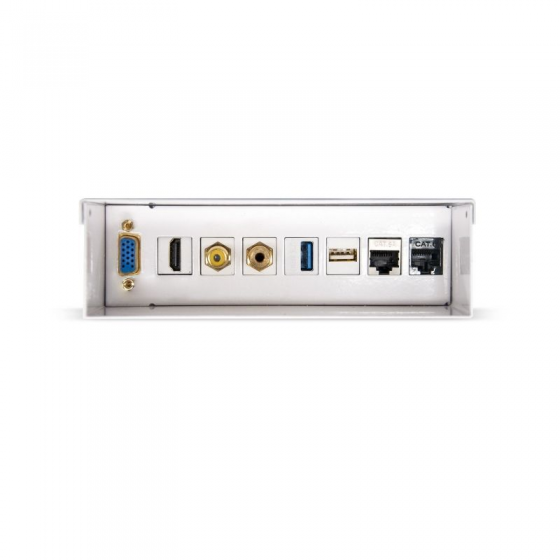 Caja de Conexiones Nanocable 10.35.0003 VGA - HDMI - Jack 3.5 - RCA - USB 3.0 - USB 2.0 - 2 RJ45