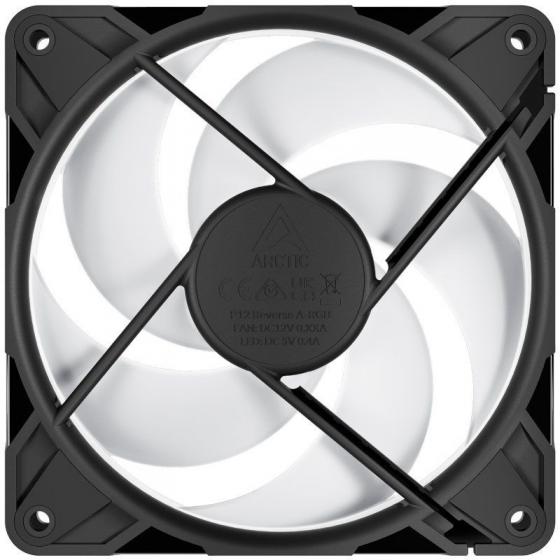 Ventilador Arctic P12 Pro Reverse A-RGB/ 12cm/ Negro