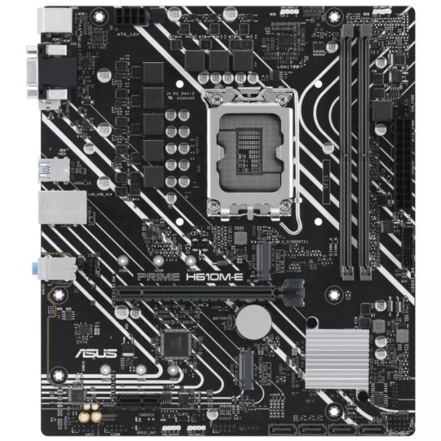 Placa Base Asus Prime H610M-E-CSM/ Socket 1700/ DDR5/ PCIe 4.0/ Micro ATX