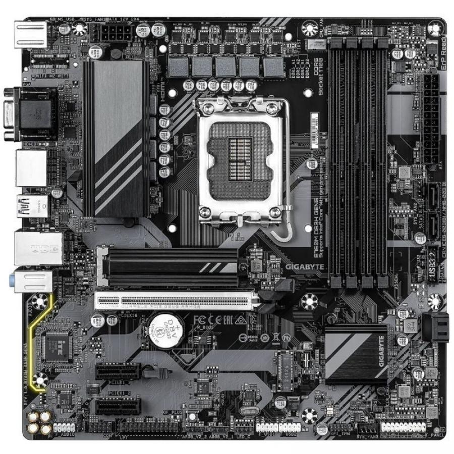 Placa Base Gigabyte B760M DS3H GEN5 Socket 1700/ DDR5/ PCIe 5.0/ Micro ATX