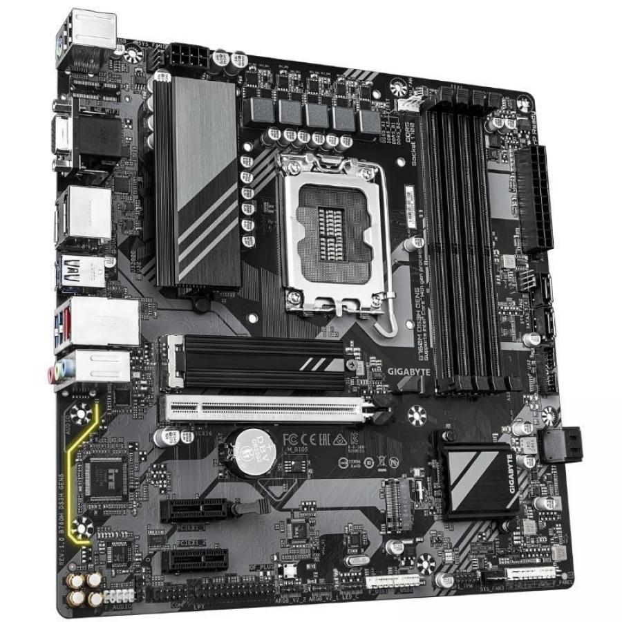 Placa Base Gigabyte B760M DS3H GEN5 Socket 1700/ DDR5/ PCIe 5.0/ Micro ATX