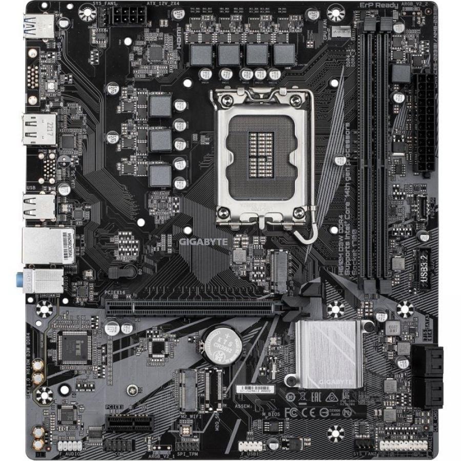 Placa Base Gigabyte H610M D3W DRR4 Socket 1700/ DDR4/ PCIe 4.0/ Micro ATX