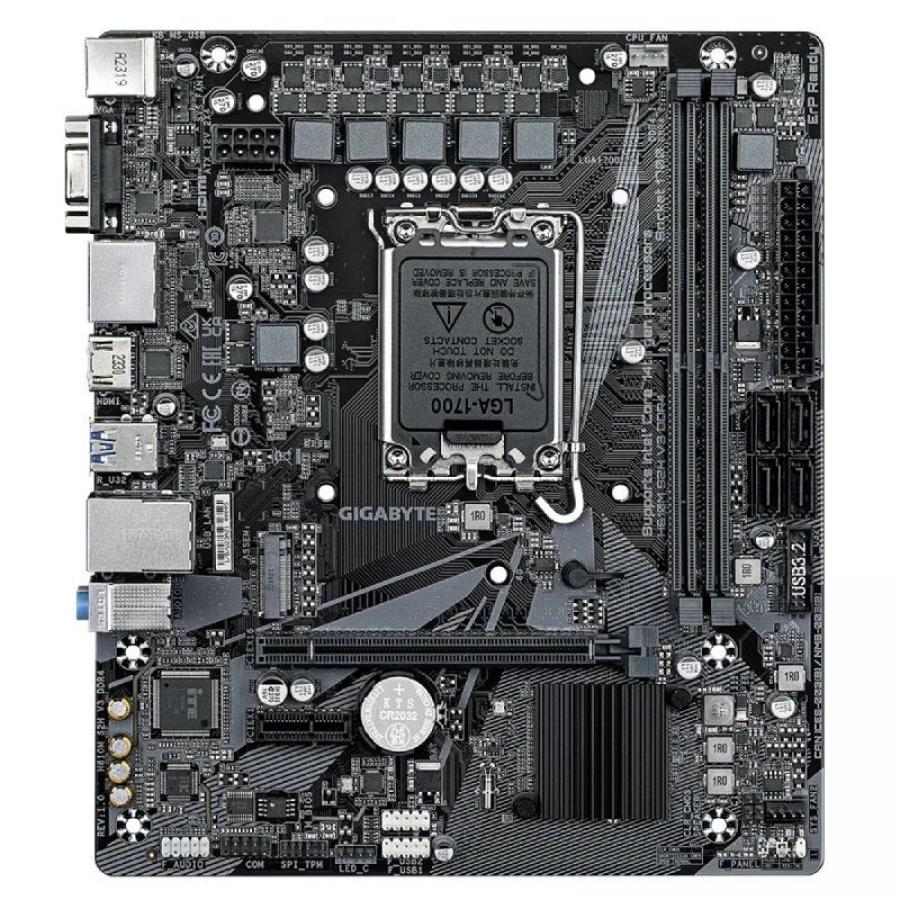 Placa Base Gigabyte H610M S2H V3 DDR4 Socket 1700/ DDR4/ PCIe 4.0/ Micro ATX