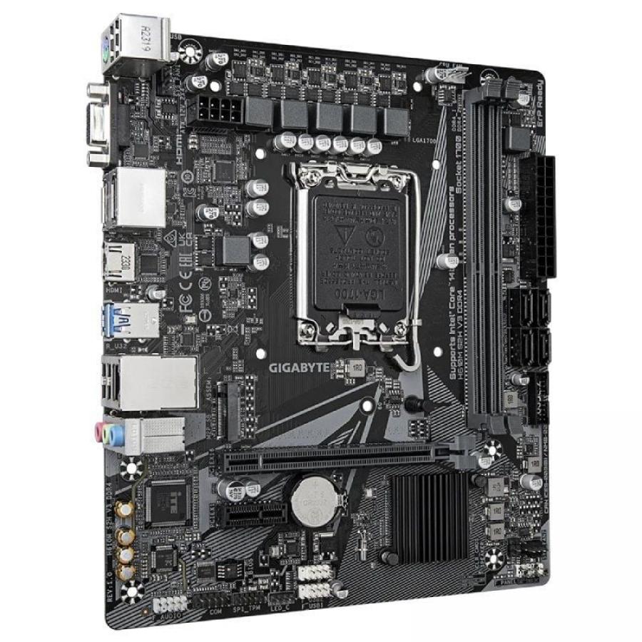 Placa Base Gigabyte H610M S2H V3 DDR4 Socket 1700/ DDR4/ PCIe 4.0/ Micro ATX