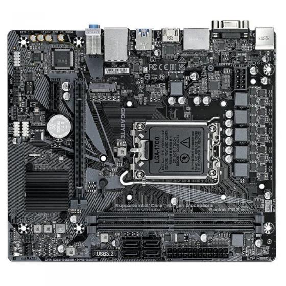 Placa Base Gigabyte H610M S2H V3 DDR4 Socket 1700/ DDR4/ PCIe 4.0/ Micro ATX