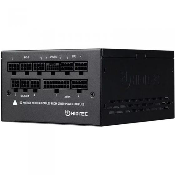 Fuente de Alimentación Hiditec GDX1050 V3/ 1050W/ Ventilador 14cm/ ATX 3.1/ PCIe 5.1/ 80 Plus Gold