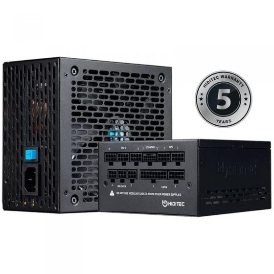 Fuente de Alimentación Hiditec GDX750 V2/ 750W/ Ventilador 14cm/ 80 Plus Gold