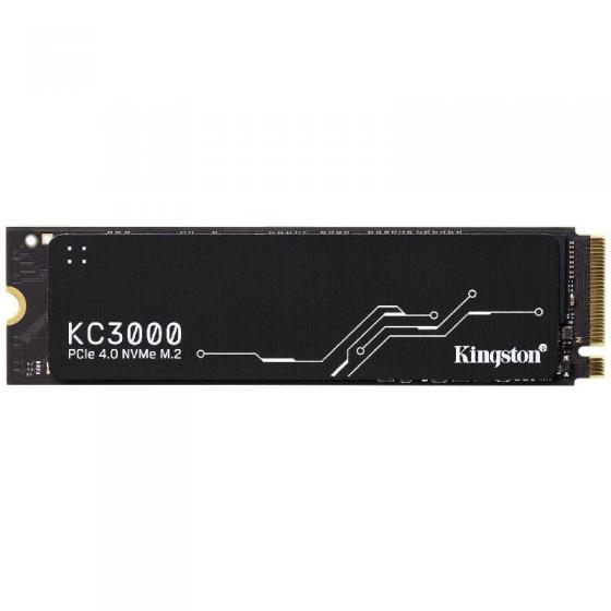 Disco SSD Kingston KC3000 512GB/ M.2 2280 PCIe Gen4/ con Disipador de Calor/ Full Capacity