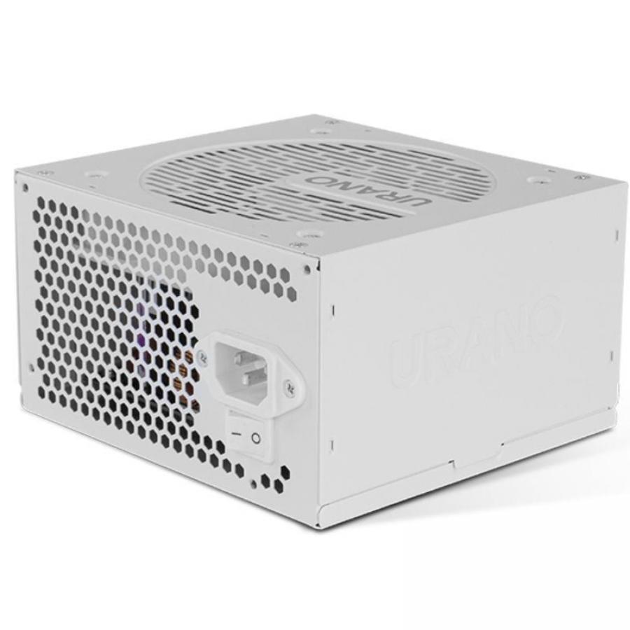 Fuente de Alimentación Nox Hummer Urano Pro White/ 550W/ Ventilador 12cm/ 80 Plus Bronze