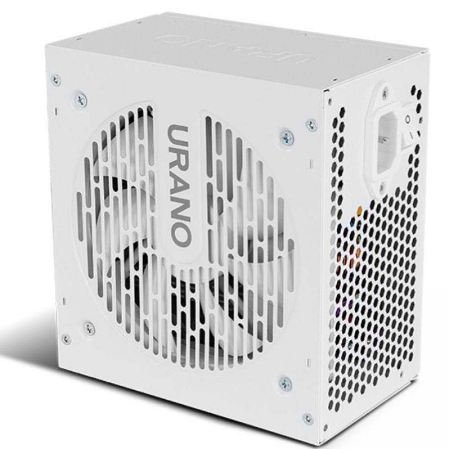Fuente de Alimentación Nox Hummer Urano Pro White/ 650W/ Ventilador 12cm/ 80 Plus Bronze