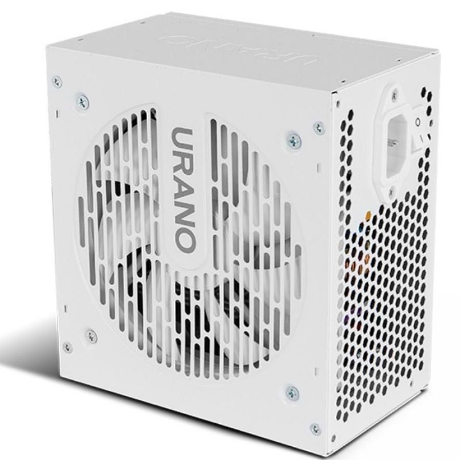 Fuente de Alimentación Nox Hummer Urano Pro White/ 750W/ Ventilador 12cm/ 80 Plus Bronze