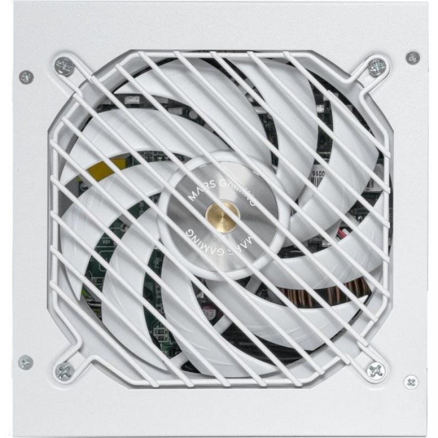 Fuente de Alimentación Mars Gaming MPB750SIM/ 750W/ Ventilador 14cm/ 80 Plus Bronze/ Blanca