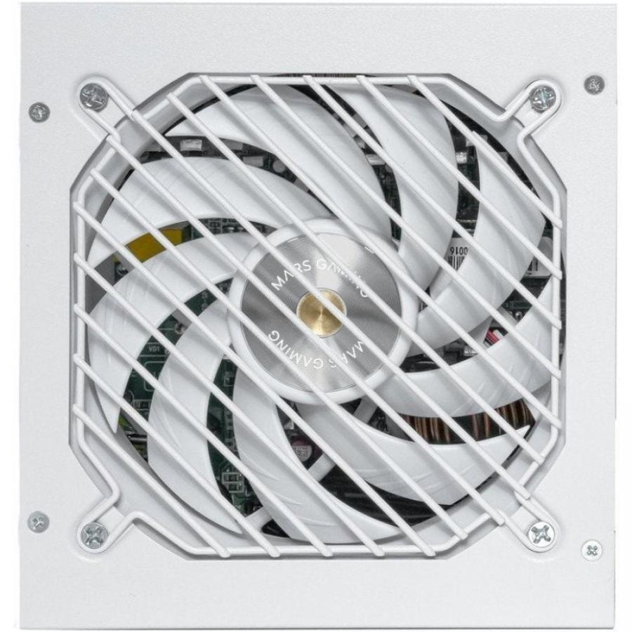 Fuente de Alimentación Mars Gaming MPB850SIM/ 850W/ Ventilador 14cm/ 80 Plus Bronze/ Blanca