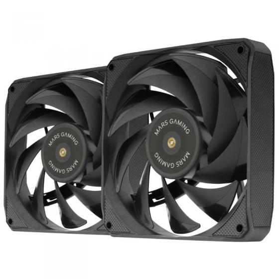 Pack 2 Ventiladores Mars Gaming MF-NCLX2/ 12cm