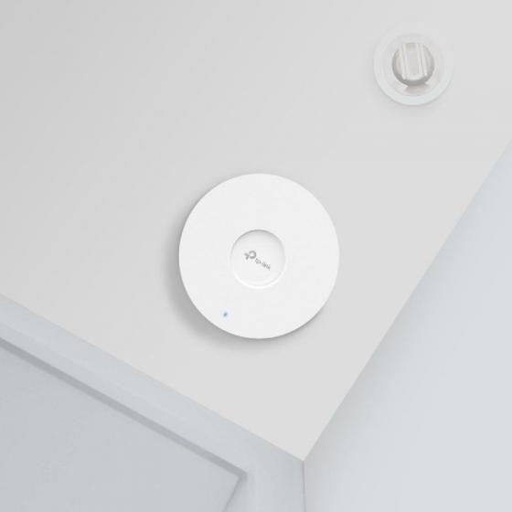 Punto de Acceso Inalámbrico TP-Link Omada EAP650/ WiFi 6/ PoE+/ 2976Mbps/ 2.4GHz 5GHz/ Antenas de 5dBi/ WiFi 802.11 ax/ac/a/n/b/