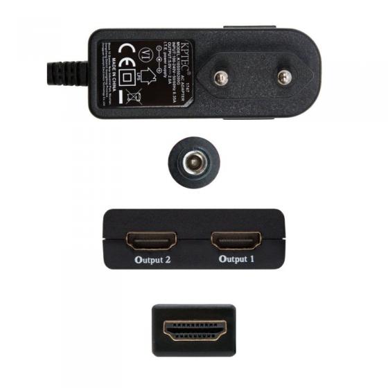 Duplicador HDMI Nanocable 10.25.3502 HDMI Macho - 2 HDMI Hembra