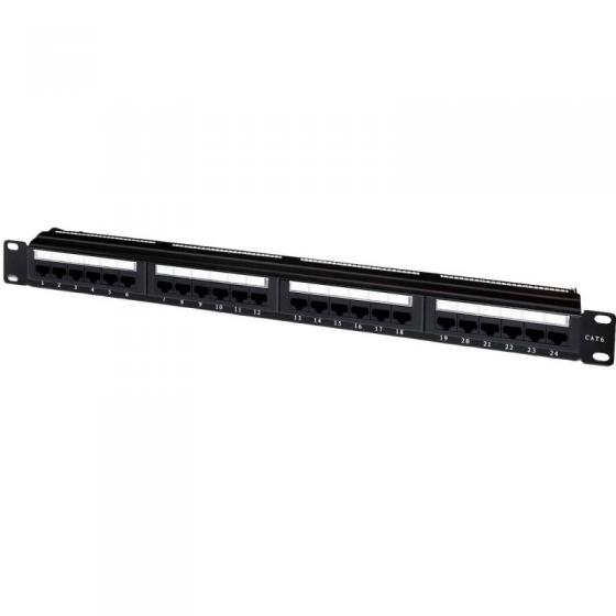 Patch Panel Aisens A141-0308 24 Puertos Cat.6 Altura 1U