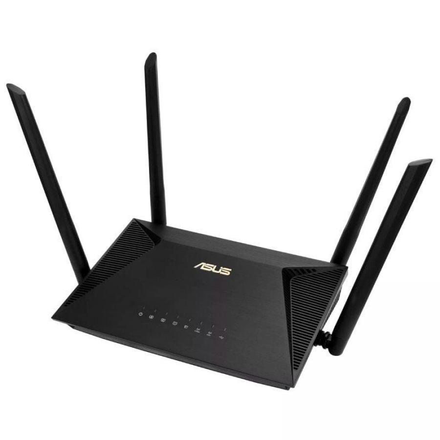 Router Inalámbrico Asus RT-AX53U/ WiFi 6/ 1800Mbps/ 2.4GHz 5GHz/ 4 Antenas/ WiFi 802.11ax/ac/n/a/ - n/b/g