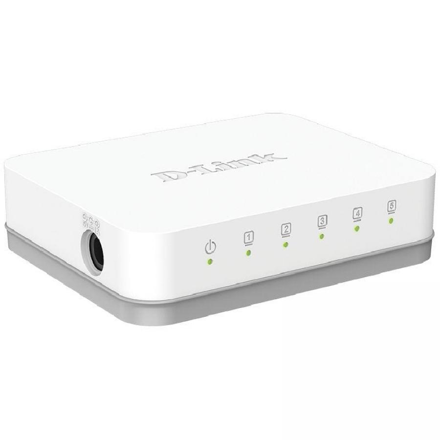 Switch D-Link GO-SW-5G 5 Puertos/ RJ-45 10/100/1000