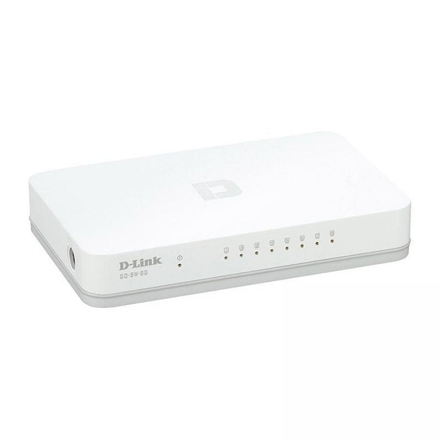 Switch D-Link GO-SW-8G 8 Puertos/ RJ-45 10/100/1000