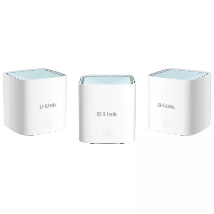 Sistema Mesh D-Link Mesh EAGLE PRO AI 1500Mbps/ 2.4GHz 5GHz/ Pack de 3