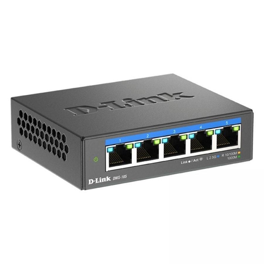 Switch D-Link DMS-105 5 Puertos/ RJ-45 10/100/1000