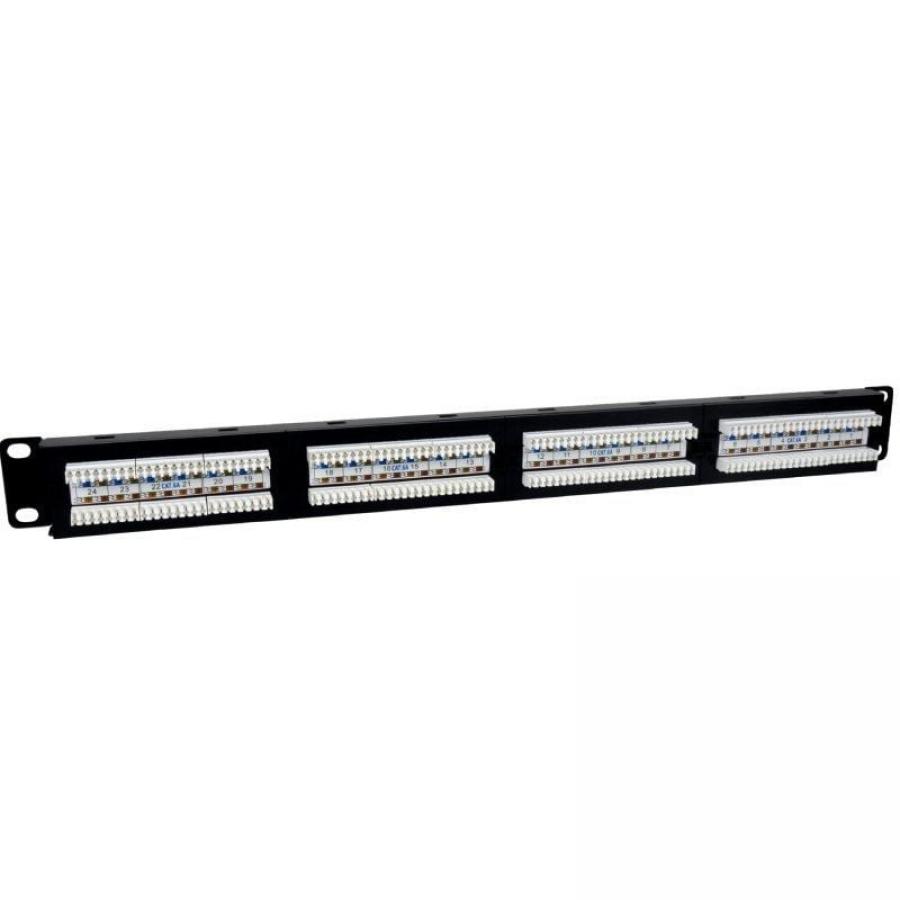 Patch Panel Phasak PU 2421/ 24 Puertos/ Cat.6A/ Altura 1U