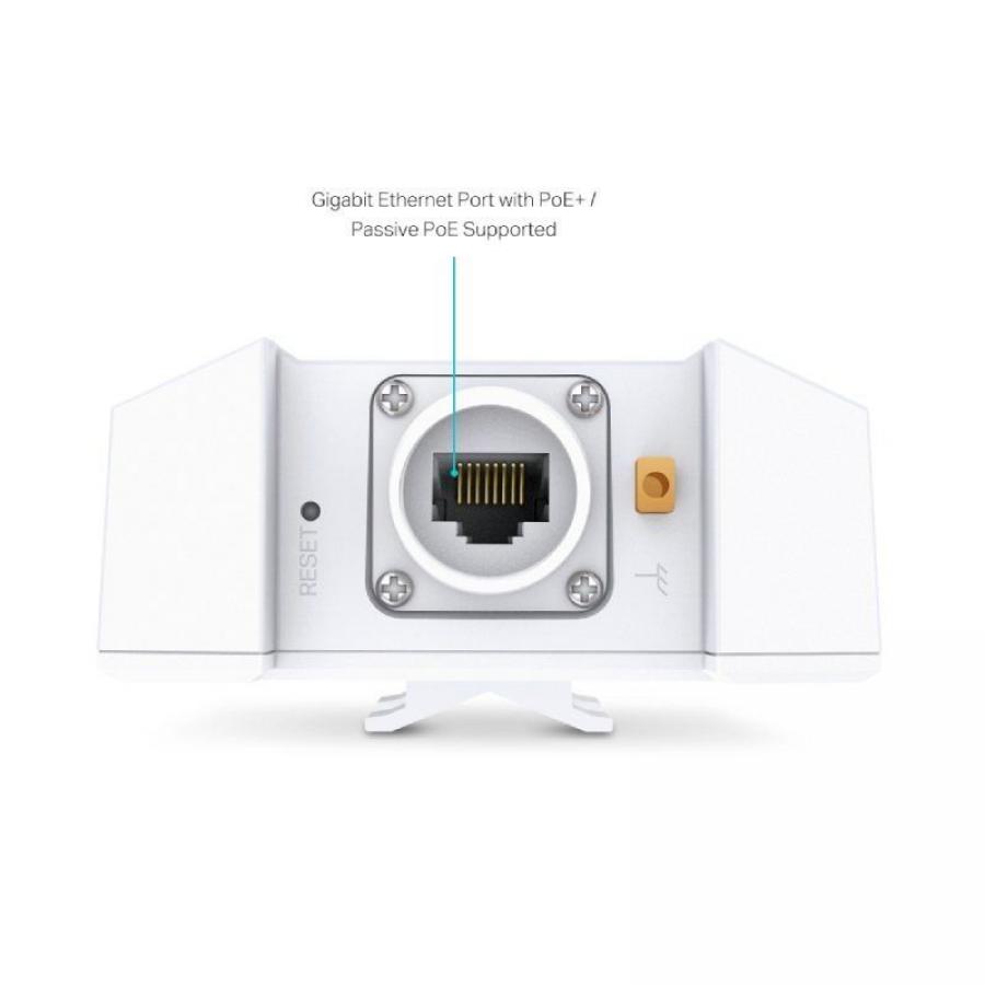 Punto de Acceso Inalámbrico TP-Link Omada EAP650-OUTDOOR/ WiFi 6/ PoE+/ 3000Mbps/ 2.4GHz 5GHz/ Antenas de 5dBi/ WiFi 802.11 ax/a