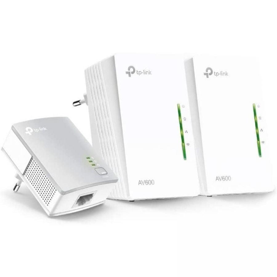 Adaptador Powerline TP-Link WPA4220TKit 500Mbps/ Alcance 300m/ Pack de 3