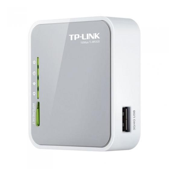 Router Inalámbrico 3G TP-Link TL-MR3020 150Mbps 2.4GHz 1 Antena WiFi 802.11n/g/b