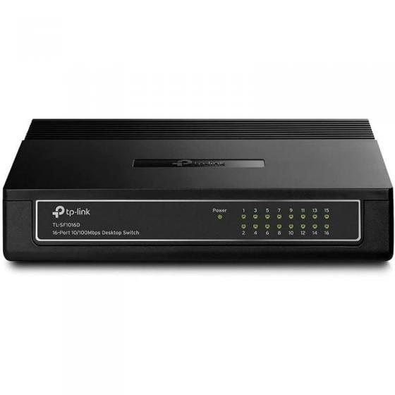 Switch TP-Link 16P 16 Puertos RJ-45 10/100
