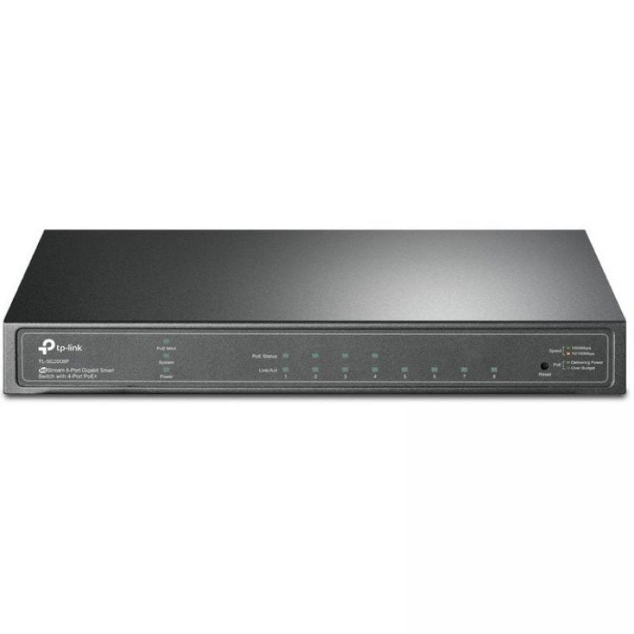 Switch Gestionable TP-Link Omada TL-SG2008P 8 Puertos/ RJ-45 10/100/1000/ PoE