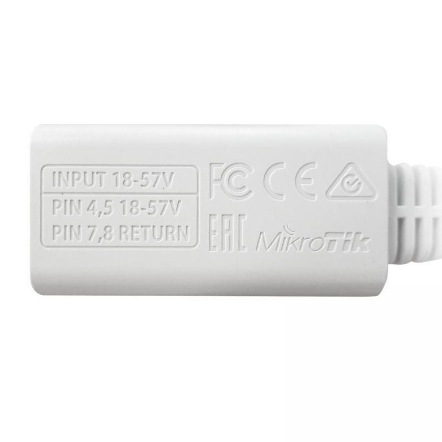 Adaptador Inyector PoE Mikrotik RBGPOE