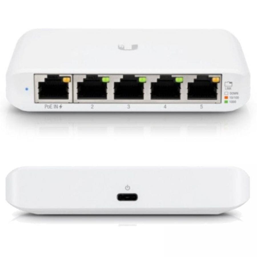 Switch Gestionado Ubiquiti USW-Flex Mini 5 Puertos/ RJ45 10/100/1000 POE